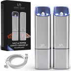 Automatic Salt and Pepper Grinder Set by urbannoon