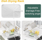LIYI Dish Drying Rack, Large Dish Rack - Image 2