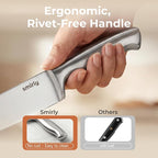 SMIRLY 15 Piece Knife Set with Block - Image 3