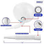 Automotive Flex Funnel with Hose | Wide Mouth Flexible Oil Funnel - Image 4