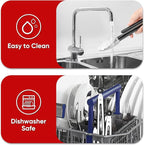 7" Small Kitchen Tongs Set of 3, Stainless Steel Ice Tongs Food Tongs, Mini - Image 4