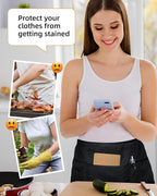 Xeoxarel Aprons with 4 Pockets 23.5'' X 11.5'' - Image 3