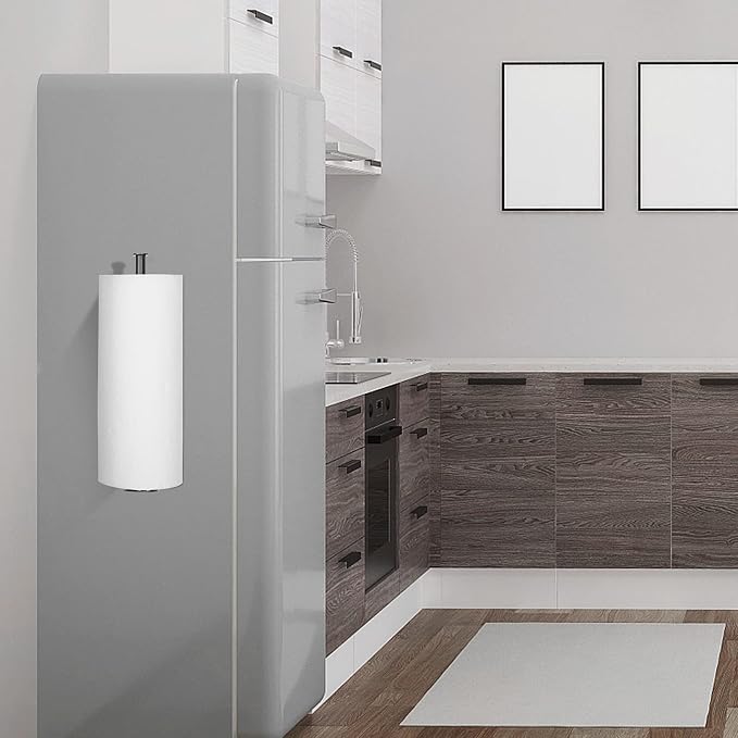 Kitchen Magnetic Stainless Steel Paper Towel Holder - Image 3