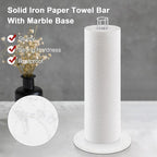 NearMoon Paper Towel Holder Countertop, Sturdy Metal Paper Towel Stand Dispenser - Image 4