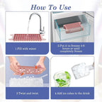 Mini Ice Cube Tray for Freezer: GGUW Nugget Ice Cube Tray - Image 5