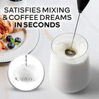 Zulay Kitchen Powerful Milk Frother Wand - Image 2