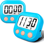 2 Pack Kitchen Timers Loud Ring Digital Timers by AOUCE