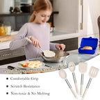 TeamFar Kitchen Utensils, for Frying Mixing Draining Turning, Healthy & - Image 5