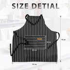 VALOME 2 Pack Kitchen Aprons, Apron - Image 2