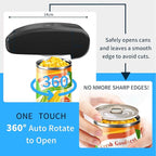 Electric Can Opener with LED Display, USB Rechargeable Electric Can Opener - Image 4