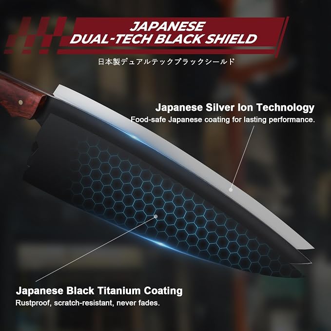 DRGSKL Japanese Chef Knife 8 Inch - Image 3