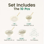 Chef Power Ceramic Cookware Sets, Cookware Set - Image 2