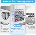 Larger Water Bottle Organizer for Stanley 40 oz Tumbler, Stackable Water Bottle - Image 2