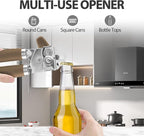 Safring Can Opener Manual, Heavy Duty Handheld Strong Can Opener - Image 5