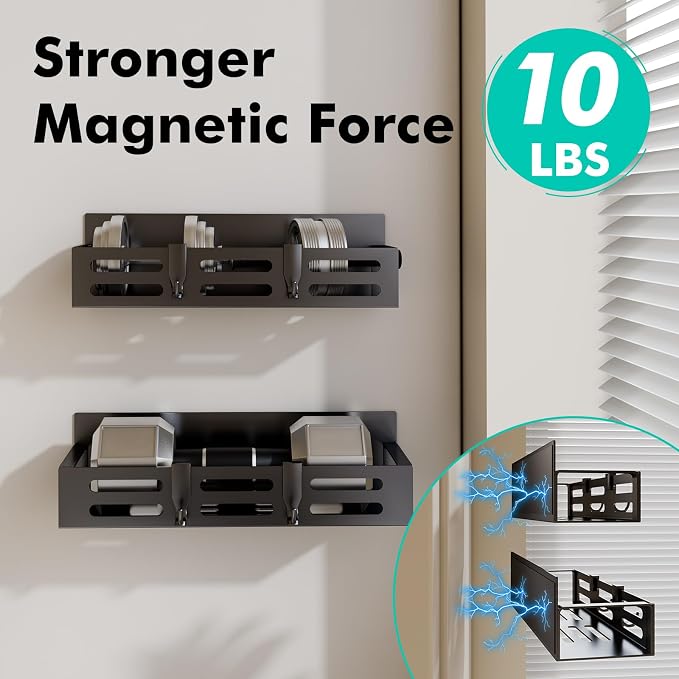 SETBAOO 2 Pack Magnetic Spice Rack - Image 3