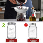 Canning Funnel with Strainer - Image 4