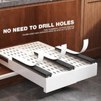 Seinloes 2 Pack Pull Out Cabinet Organizer Expandable Width and Depth, Slide - Image 7