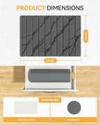 Yofidra Large Stone Dish Drying Mat - Image 8