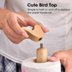 KitchLife Cute Wooden Paper Towel Holder Countertop - Image 4