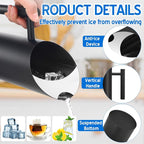 Funnymoom 3 Pack 53oz/1.5l Stainless Steel Water Pitcher Modern Metal Pitcher - Image 3