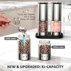 Rechargeable Electric salt and pepper grinder set - Image 5