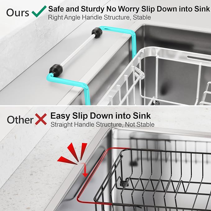 GSlife Small Sink Dish Drying Rack - Image 5