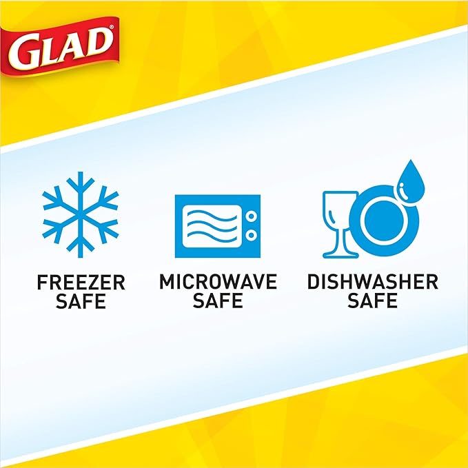 Glad GladWare Medium Rectangle Food Storage Containers - Image 7