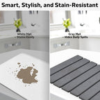 Large Stone Dish Drying Mats for Kitchen Counter, Fast Drying Collapsible Mat - Image 5