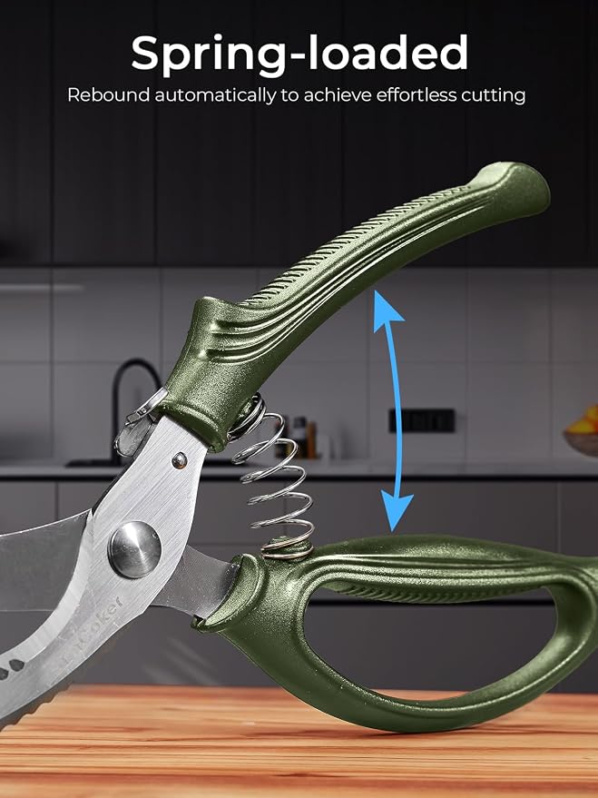 Poultry Shears, Heavy Duty Kitchen Shears - Image 5