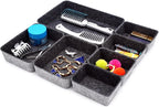 Welaxy Drawer organizers tray felt storage bin office Shallow Small Desk box - Image 4
