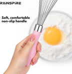 Rainspire 12-Inch Wire Whisk Stainless Steel, Balloon Whisks - Image 4