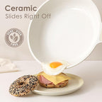 SENSARTE Nonstick Ceramic Frying Pan 12.5-Inch, Healthy Non Toxic Skillet - Image 2