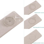 NiuYichee 2 Pcs Water Absorbing Stone Trays, Kitchen/Bathroom Sink Soap Dish - Image 7