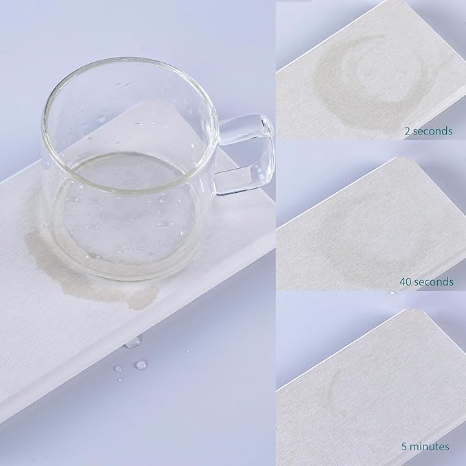 NiuYichee 2 Pcs Water Absorbing Stone Trays, Kitchen/Bathroom Sink Soap Dish - Image 7