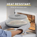 CasaCulina Collapsible Microwave Splatter Cover, Vented Microwave Lid - Image 5