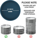 OHMO - 2 Pack Cat Food Can Lids, Small Silicone Can Covers - Image 2