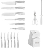 Cuisinart Professional Block Knife Set, Lightweight, Stainless Steel Durable & - Image 4