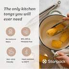 Starpack 'Get a Grip' Silicone Kitchen Tongs - Image 2