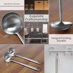 Newness 2 Pack Soup Ladle, Resilient 304 Stainless Steel Soup Spoon - Image 7