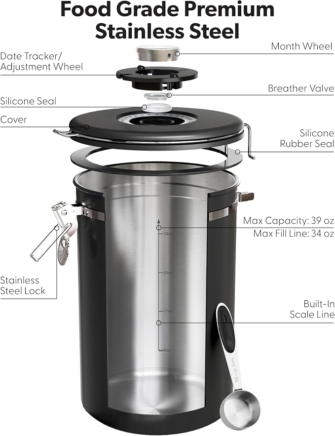 Veken Large Coffee Canister - Image 7