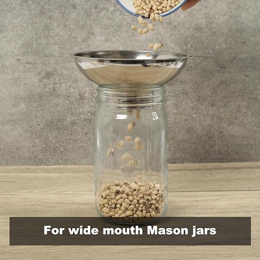 Serinar 5.7 Inch X 2.78 Inch Mouth Metal Canning Funnel - Image 5