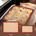 Silicone Baking Mat, 3 Pack Reusable Baking Mat, Food Safe Silicone Mats - Image 2
