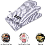 Encasa XO Long 12"x7" Oven Microwave Hand Gloves Mitts - Image 5