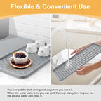 Silicone Coffee Mat, Coffee Bar Accessories Fit Under Coffee Maker Coffee - Image 5