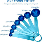 Measuring Spoons, SUS304 Stainless Steel Measuring Cups Set of 7 Piece： - Image 3