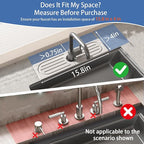 Lyxel Kitchen Faucet Mat, Quick Drying Diatomite Sink Faucet Mat Splash Guard - Image 2