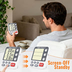 Digital Dual Kitchen Timer, 3 Channels Countdown Triple Timer - Image 5