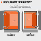 VEVOR 12.5"Wx16.5"Dx3.5"H Pull Out Cabinet Organizer, Heavy Duty Slide Out - Image 6