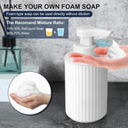 Automatic Soap Dispenser Foaming Touchless: 9oz White Plastic - Image 3