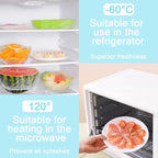 500pcs Plastic Bowl Covers Food Cover, Food Fresh Keeping Bags Elastic Reusable - Image 7
